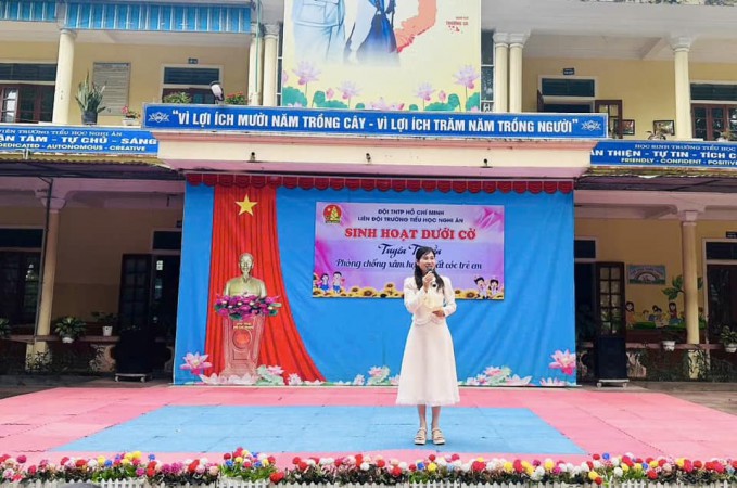 PHÒNG CHỐNG XÂM HẠI & BẮT CÓC TRẺ EM - BUỔI SINH HOẠT ĐÁNG NHỚ TẠI TRƯỜNG TIỂU HỌC NGHI ÂN