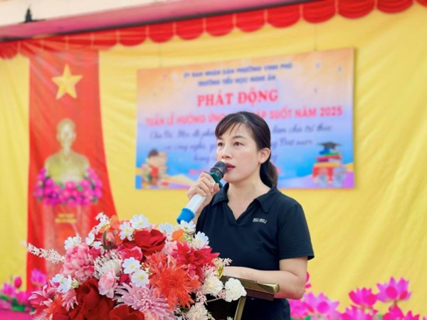 📚🌸 LỄ PHÁT ĐỘNG "TUẦN LỄ HƯỞNG ỨNG HỌC TẬP SUỐT ĐỜI NĂM 2025" 🌸📚