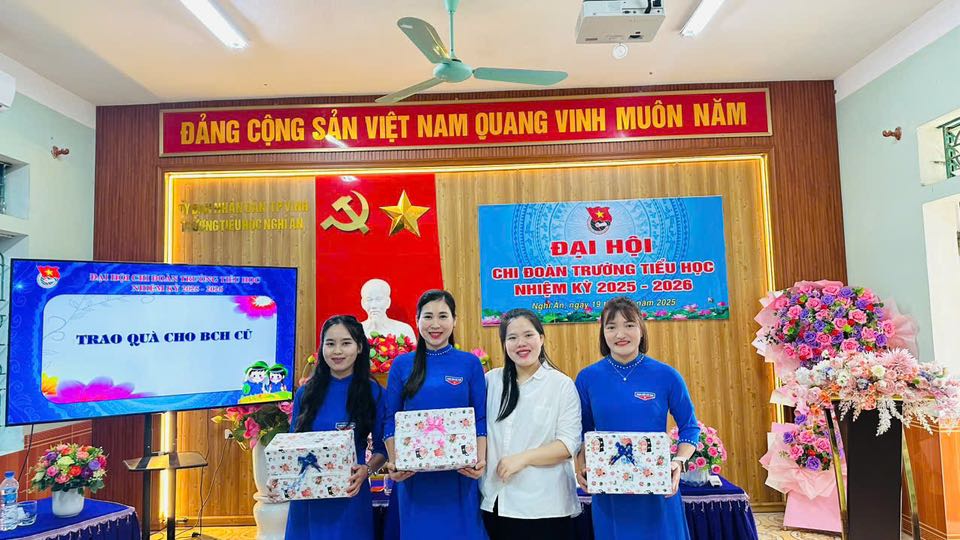 ĐẠI HỘI CHI ĐOÀN TRƯỜNG TIỂU HỌC NGHI ÂN NHIỆM KỲ 2025-2026