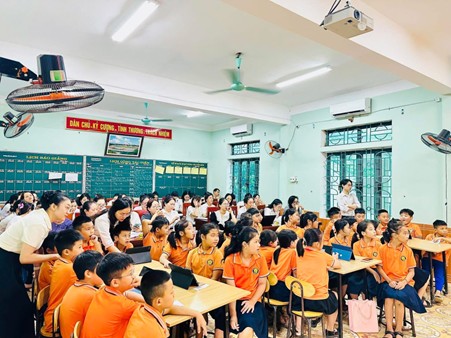 📣 TẬP HUẤN KĨ NĂNG CÔNG DÂN SỐ – HỌC SINH TIỂU HỌC 🌐✨