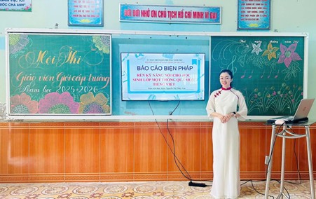 🌻 HỘI THI GIÁO VIÊN DẠY GIỎI CẤP TRƯỜNG NĂM HỌC 2025–2026 – TRƯỜNG TIỂU HỌC NGHI ÂN 🌼